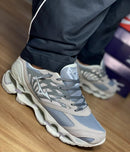 Mizuno Prophecy LS Bege c/ Cinza e Creme