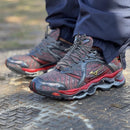 Mizuno Prophecy 1 (RELÍQUIA) Cinza c/ Vermelho