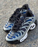 Nike AirMax TN Tunied Cinza c/ Azul e Preto