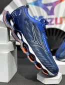 Mizuno Prophecy 12 Azul Marinho c/ Laranja e Branco
