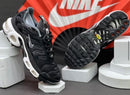 Nike AirMax TN Plus Preto c/ Branco e Prata