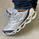 Mizuno Prophecy LS Prata c/ Creme e Preto
