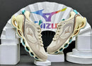 Mizuno Prophecy Beta 2 Bege c/ Verde Agua