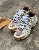 Nike AirMax TN Tunied Creme c/ Marrom e Azul