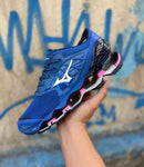 Mizuno Prophecy 9 Azul Royal c/ Branco e Rosa
