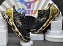 Mizuno Prophecy 9 Preto c/ Dourado e Prata