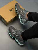 Mizuno Prophecy 14 Cinza Escuro c/ Verde Água