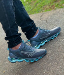 Mizuno Prophecy 14 Cinza c/ Verde Água