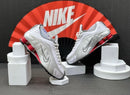 Nike Shox R4 Branco c/ Prata e Vermelho