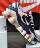 Nike Shox 12 Molas TL Azul Marinho c/ Rosa