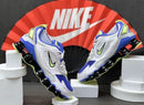 Nike Shox 12 Molas TL Branco c/ Azul e Verde Limao