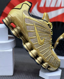 Nike Shox 12 Molas Retrô Dourado