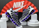 Nike Shox 12 Molas Retrô Branco c/ Preto e Roxo