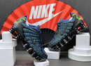 Nike Shox 12 Molas Retrô Azul Marinho c/ Preto e Verde Limão