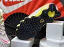 Nike Shox 12 Molas Retrô Branco c/ Amarelo e Verde Água
