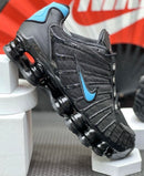 Nike Shox 12 Molas Retrô Preto c/ Azul
