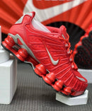 Nike Shox 12 Molas Retrô Vermelho c/ Prata