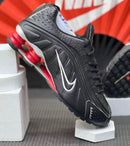 Nike Shox R4 Preto c/ Vermelho