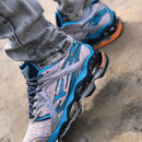 Mizuno Prophecy 1 (RELÍQUIA) Prata c/ Azul Claro e Laranja