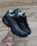 Nike AirMax 95 NOVO Azul Marinho c/ Preto e Rosa