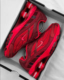 Nike Shox e Supreme Vermelho