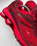 Nike Shox e Supreme Vermelho