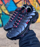 Nike AirMax TN Preto c/ Cinza e Vermelho