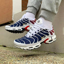 Nike AirMax TN Paris Azul Branco Azul Marinho c/ Branco e Vermelho