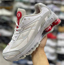 Shox R4 Supreme Branco com Vermelho