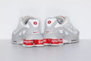Shox R4 Supreme Branco com Vermelho